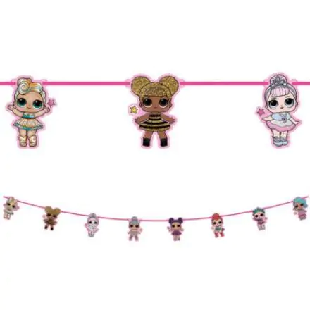 LOL Surprise Glitterati papierová girlanda produktová fotografia
