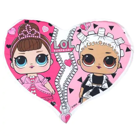 LOL Surprise srdcová mikrovláknová osuška produktová fotografia