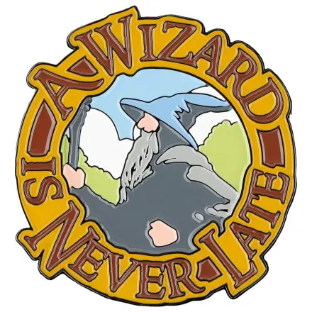 Lord of the Rings Magnet A Wizard Is Never Late (Smalt) 7 cm produktová fotografia