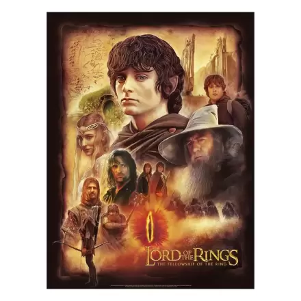 Lord of the Rings Art Print The Fellowship of the Ring 46 x 61 cm - nezarámovaný umelecká tlač produktová fotografia