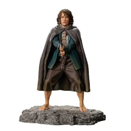 Lord Of The Rings BDS Art Scale Statue 1/10 Pippin 12 cm termékfotója