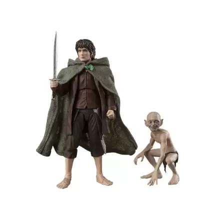 Lord of the Rings S.H. Figuarts akčná figúrka Frodo Baggins & Gollum termékfotója