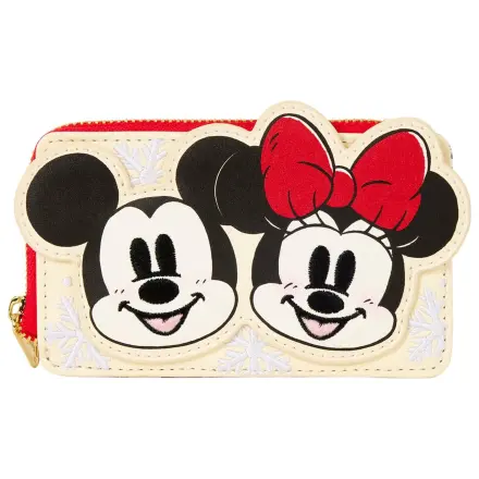Loungefly Disney Mickey & Friends Holiday Snow puzdro na karty produktová fotografia