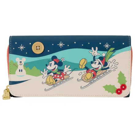 Loungefly Disney Mickey & Minnie Holiday peňaženka produktová fotografia