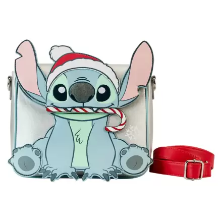 Loungefly Disney Stitch Holiday glitter crossbody taška termékfotója