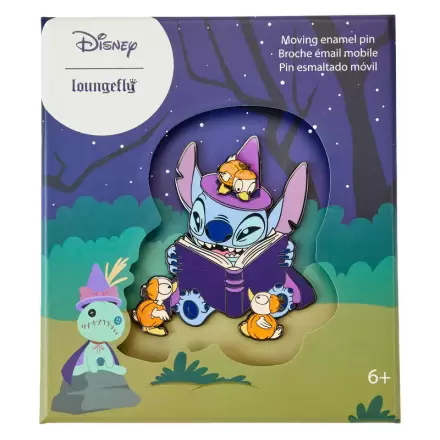 Loungefly Disney Stitch Spooky Stories Halloween odznak produktová fotografia