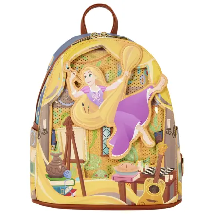 Loungefly Disney Tangled Rapunzel Glow Pin Trader batoh 26cm produktová fotografia