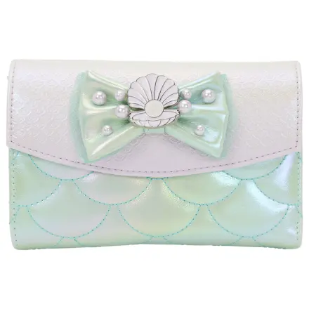 Loungefly Disney The Little Mermaid Iridescent Pearl príklopková peňaženka produktová fotografia