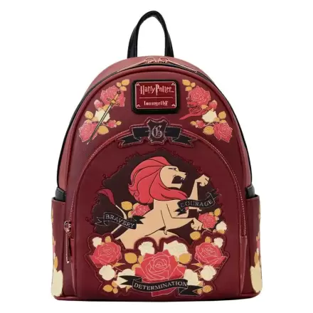 Loungefly Harry Potter Gryffindor House Floral backpack 26 cm termékfotója