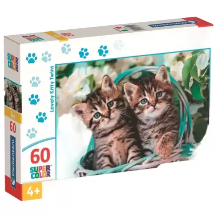 Puzzle Rozkošné Mačacie Dvojčatá 60ks produktová fotografia