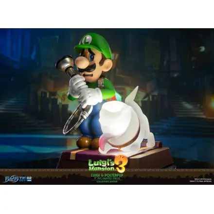 Luigi's Mansion 3 PVC Socha Luigi & Polterpup Zberateľská edícia 23 cm produktová fotografia