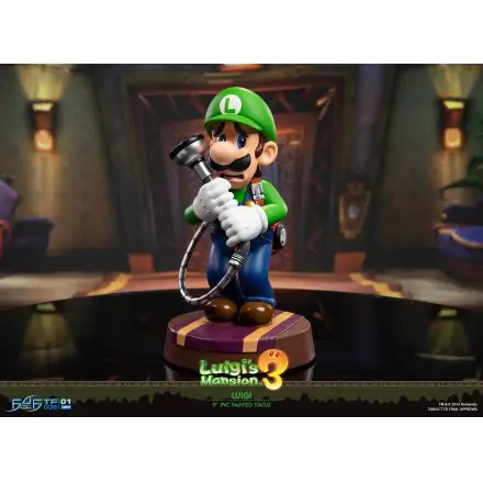 Luigi's Mansion 3 PVC figúrka Luigi 23 cm termékfotója