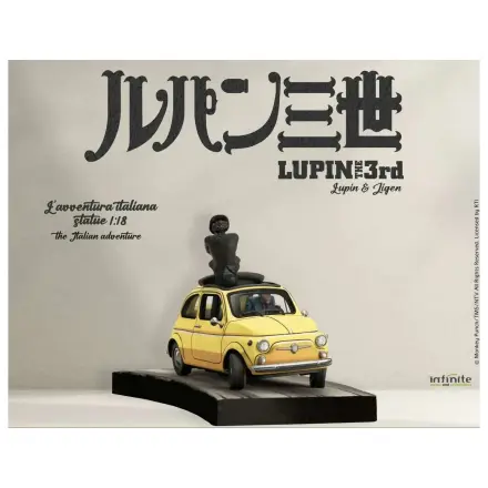Lupin the 3rd The Italian Adventure Lupin Jigen Socha 1/18 14 cm produktová fotografia