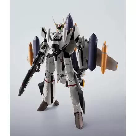 Macross 7 Hi-Metal R Akčná figúrka VF-0S Phoenix (Roy Focker Use) & QF-2200D-B Ghost Set 14 cm produktová fotografia