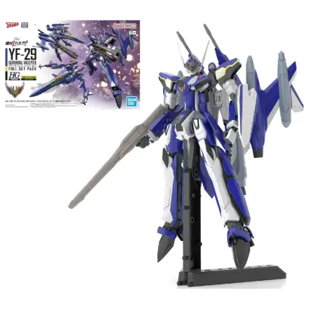 MACROSS HG 1/100 YF-29 Durandal Valkyrie Full Set súprava modelu produktová fotografia