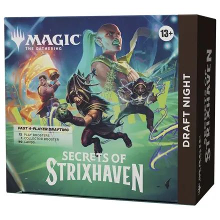 Magic the Gathering Secrets of Strixhaven Draft Night anglický produktová fotografia