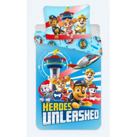 PAW Patrol obliečka na prikrývku 140x200cm, 70x90cm mikrovlákno produktová fotografia