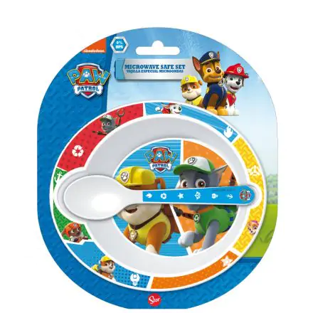 PAW Patrol Baby Micro Hlboký tanier + súprava lyžíc produktová fotografia