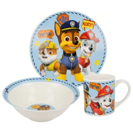 Paw Patrol Chlapec ikony porcelánová jedálenská súprava produktová fotografia