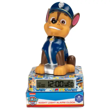 Paw Patrol Chase 3D lampa s alarmom produktová fotografia