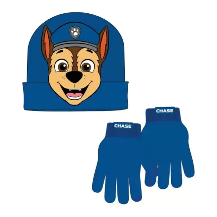Paw Patrol Chase sada čiapky a rukavíc produktová fotografia