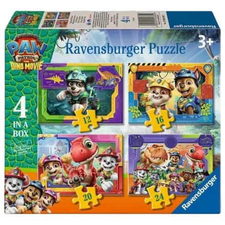 Paw Patrol Dino Movie puzzle 12-16-20-24 kusov produktová fotografia