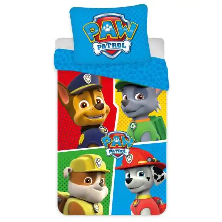 Paw Patrol Detská obliečka na paplón 100x135 cm, obliečka na vankúš 40x60 cm produktová fotografia