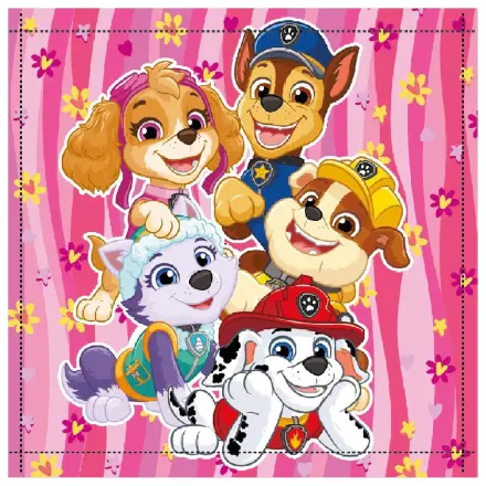 Paw Patrol Happy Team uterák na ruky, uterák na tvár, uterák 30x30cm produktová fotografia