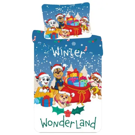 Paw Patrol Sviatočná Vianočná obliečka na perinu produktová fotografia