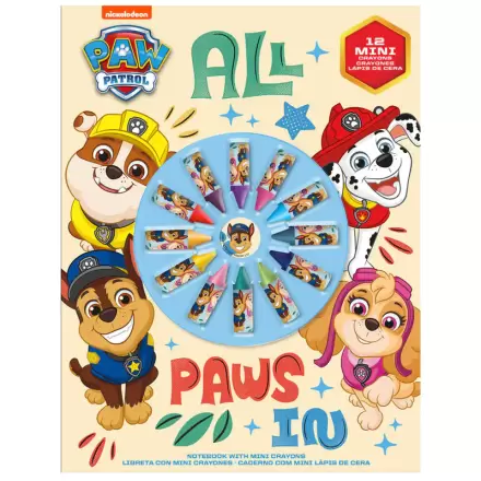 Paw Patrol zápisník + nálepky produktová fotografia