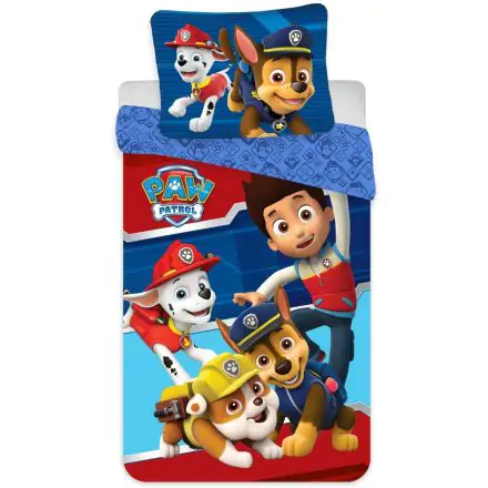 Paw Patrol obliečka na mikrovláknovú perinu 140x200 cm, 70x90 cm produktová fotografia