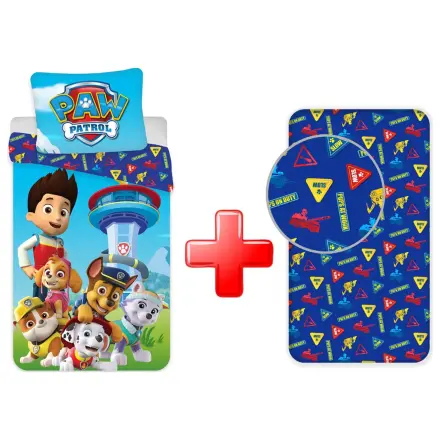 PAW Patrol Paws on Deck obliečka na perinu a plachta set produktová fotografia