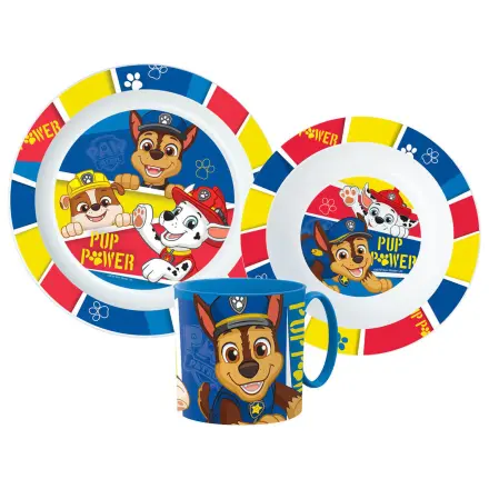 Paw Patrol Pup Power súprava riadu, Micro Plastic Set s hrnčekom 265 ml produktová fotografia