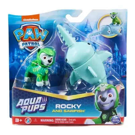 Paw Patrol Rocky Aqua Pups balenia figúrok termékfotója