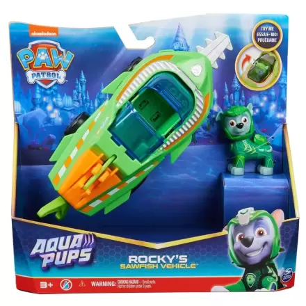 Paw Patrol Rocky Vehicles Aqua Pups pack 6 figurín termékfotója