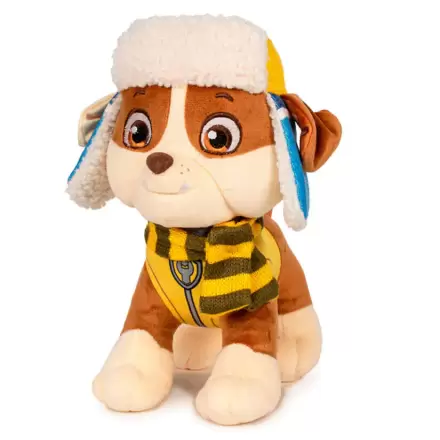 Paw Patrol Rubble zimná plyšová figúrka 27 cm termékfotója