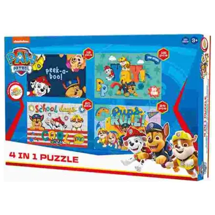 PAW Patrol School Days 4-v-1 puzzle produktová fotografia