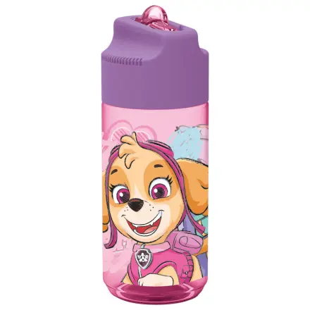 PAW Patrol Sketch Hydro plastová fľaša na vodu so slamkou 430 ml produktová fotografia