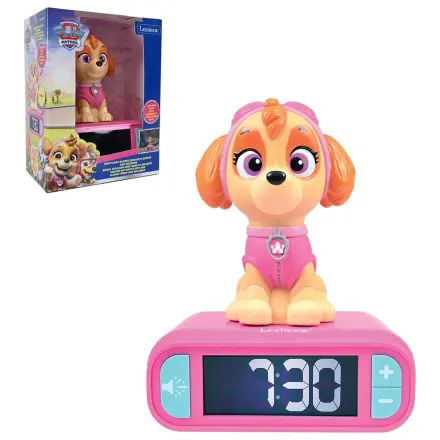 Paw Patrol Skye 3D nočné svetlo digitálny budík produktová fotografia
