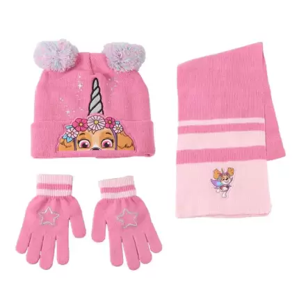 Paw Patrol Skye zimný set snood čiapka rukavice produktová fotografia