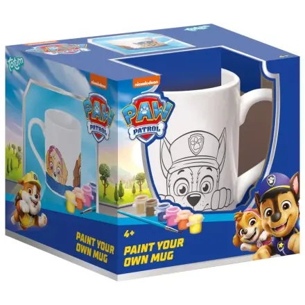 Paw Patrol Team Maľovateľný porcelánový hrnček 235 ml produktová fotografia