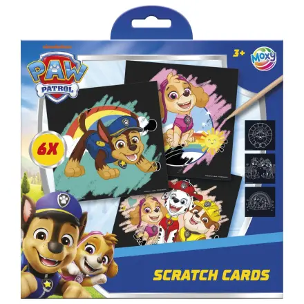 Paw Patrol Team sada na zoškrabávanie s umeleckým motívom produktová fotografia