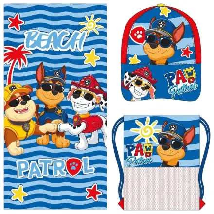 Súprava uteráka, tašky a šiltovky Paw Patrol produktová fotografia