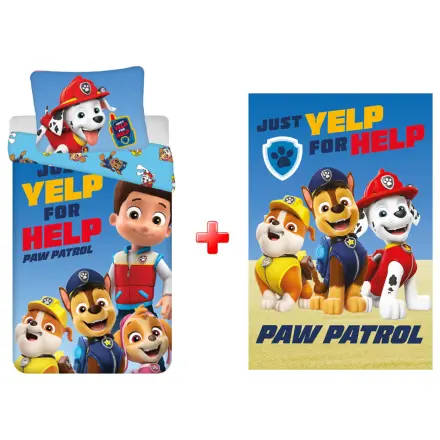 Paw Patrol Yelp Súprava obliečky na perinu a flísovej deky produktová fotografia