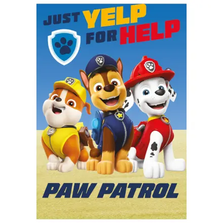 Paw Patrol Yelp flísová deka produktová fotografia