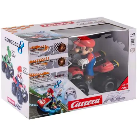 Mario Kart Mario rádiom riadená motorová štvorkolka produktová fotografia