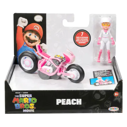 Mario Kart The Movie Peach Kart figúrka 7 cm termékfotója