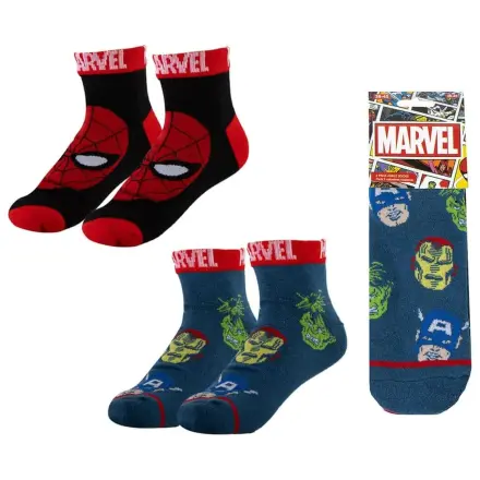 Marvel ponožky, balenie 2 kusov, krátke 38-45 produktová fotografia