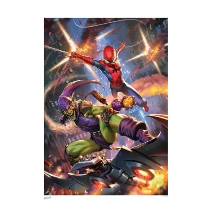Marvel Art Print Amazing Spider-Man vs Green Goblin 46 x 61 cm - bez rámu produktová fotografia