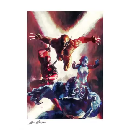 Marvel Art Print The X-Force 46 x 61 cm - bez rámu produktová fotografia